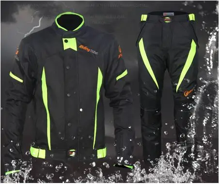 Водонепроницаемые Мотоциклетные Куртки для верховой езды, дышащие штаны для мотокросса, Motos jaqueta chaqueta, костюмы на лето и весну - Цвет: summer set