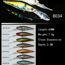 Для рыбалки приманки ALML-8034 7.8 g 60 мм 10 частей / серия