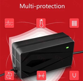 

lead acid charger 60v 12Ah 20Ah 30Ah 40Ah 50Ah fast charger for motorcycle e-bike multi-protection secure+free shipping