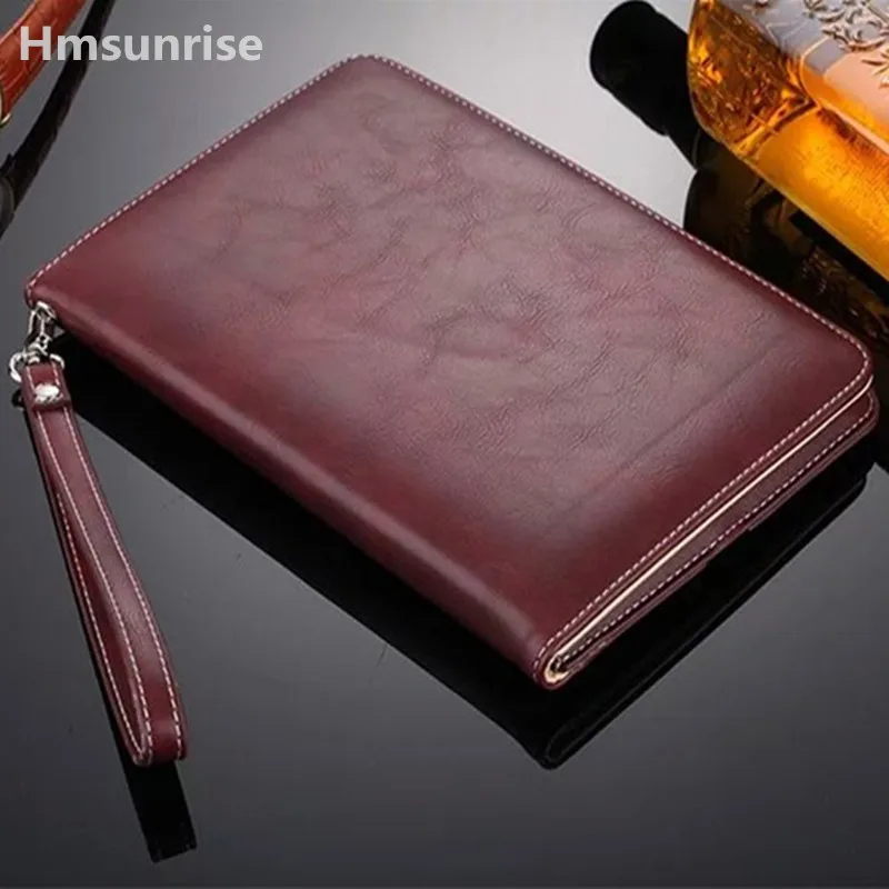 Hmsunrise чехол для ipad A1893, полностью защищающий кожаный чехол для apple ipad 9,7 A1954, ручной ремешок, автоматическое пробуждение, режим сна, 9,7 дюймов