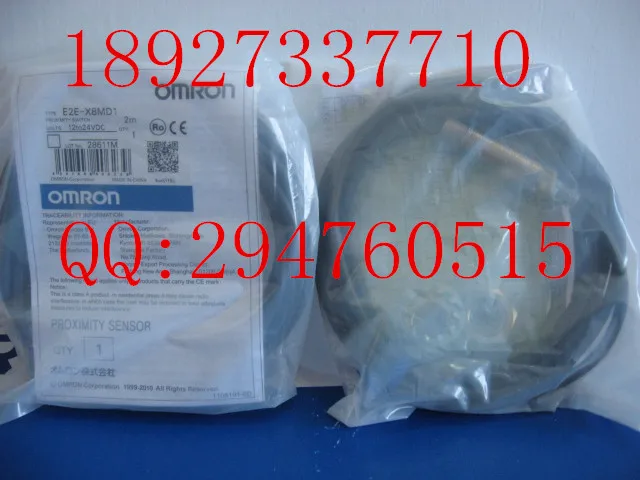 

[ZOB] New original OMRON Omron proximity switch E2E-X8MD1 2M --2PCS/LOT