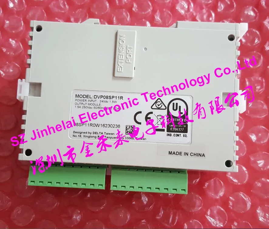 100% New and original DVP08SP11R DELTA PLC 8 point extension 4 input / 4 output relay output
