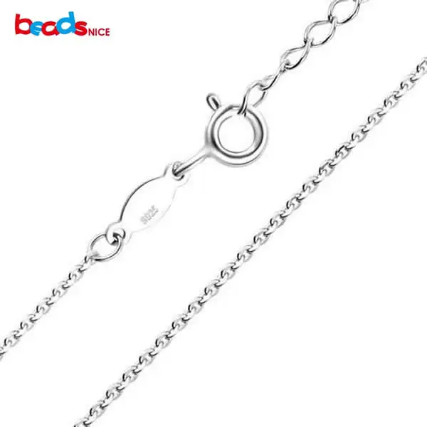 

Beadsnice sterling silver chain necklace for women fashion necklace party gift wholesale ID 33700