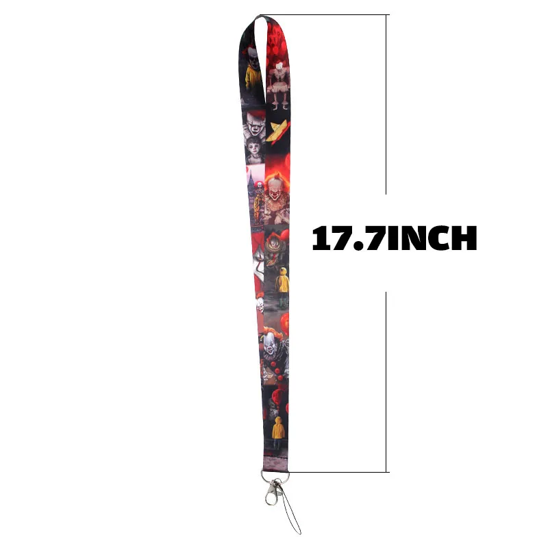 P2917 Dongmanli Stephen King's IT Lanyards для брелка для ключей ID Card Pass Gym, держатель для мобильного телефона USB, держатель для бейджа, висячий канат, Lanyard