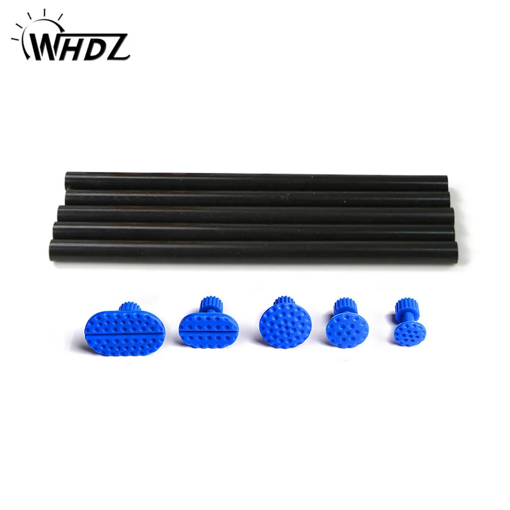 WHDZ Glue Sticks Strong Glue 5pcs Black Glue 5size Plastic Puller Dent