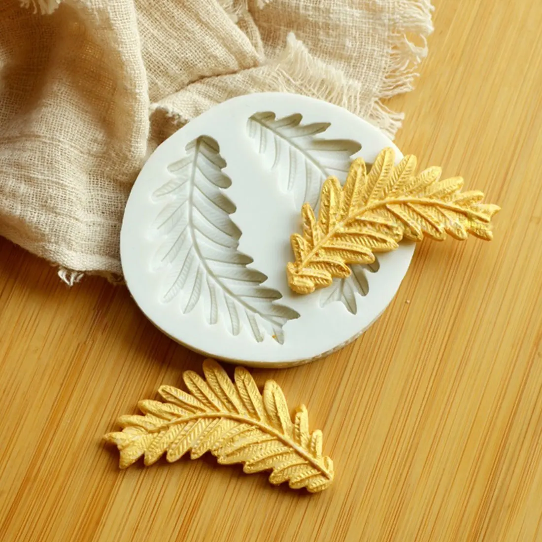 

NEW Leaves Seaweed Olive Branch Flower Petal Sugarcraft Silicone Cake Mold Fondant Decorating Tools Chocolate Gumpaste