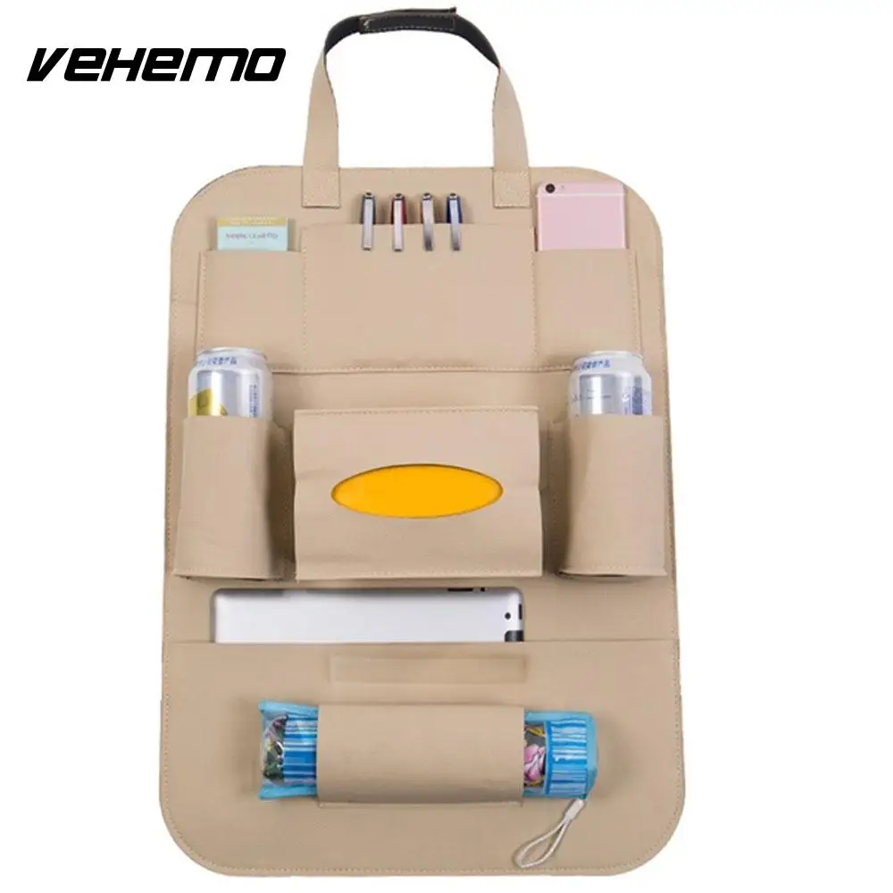 Vehemo 4 цвета висит сумка автомобилей место для хранения уход Авто хранения подкладке Запчасти автокресло Universal Storage