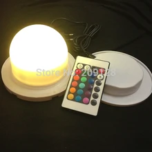 Наружные водонепроницаемые светодиоды на батарейках Индукционная система заряда для кубический шар VC-LI120