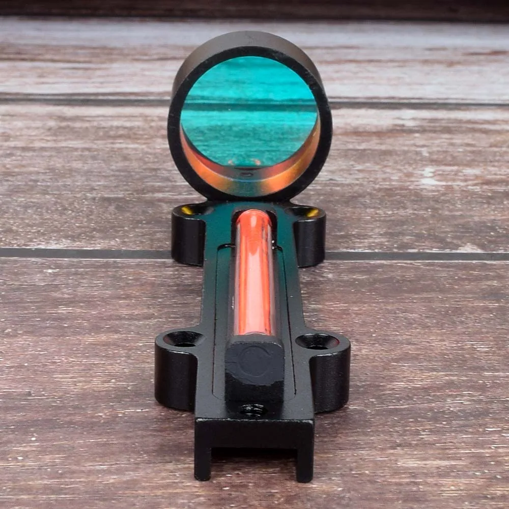 Тактическое волокно красный круг точка зрения винтовка scpoe красный/зеленый оптика 1x28 коллиматорный точка голографический прицел целевой диапазон