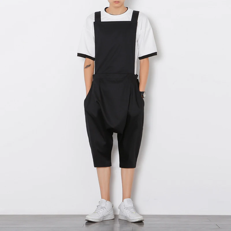 XS 6XL! 2018 Большие размеры Мужские Брюки Летний тренд мужской свободный комбинезон