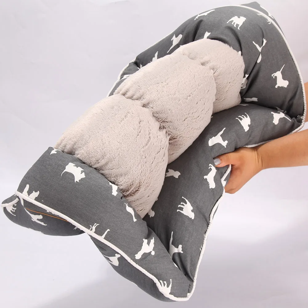 Pet Products Dog Beds For Small Large Dogs Puppy Kennel Cats Bench Sofa Dog-Bed Blanket House Mat Animal Cat Chihuahua (6)
