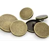 30pcs Rushed Round bronze Buttons 30pcs/lot Metal Button flat Mirror Suit Jacket Coat Pure Bucklemetal Buttons 2