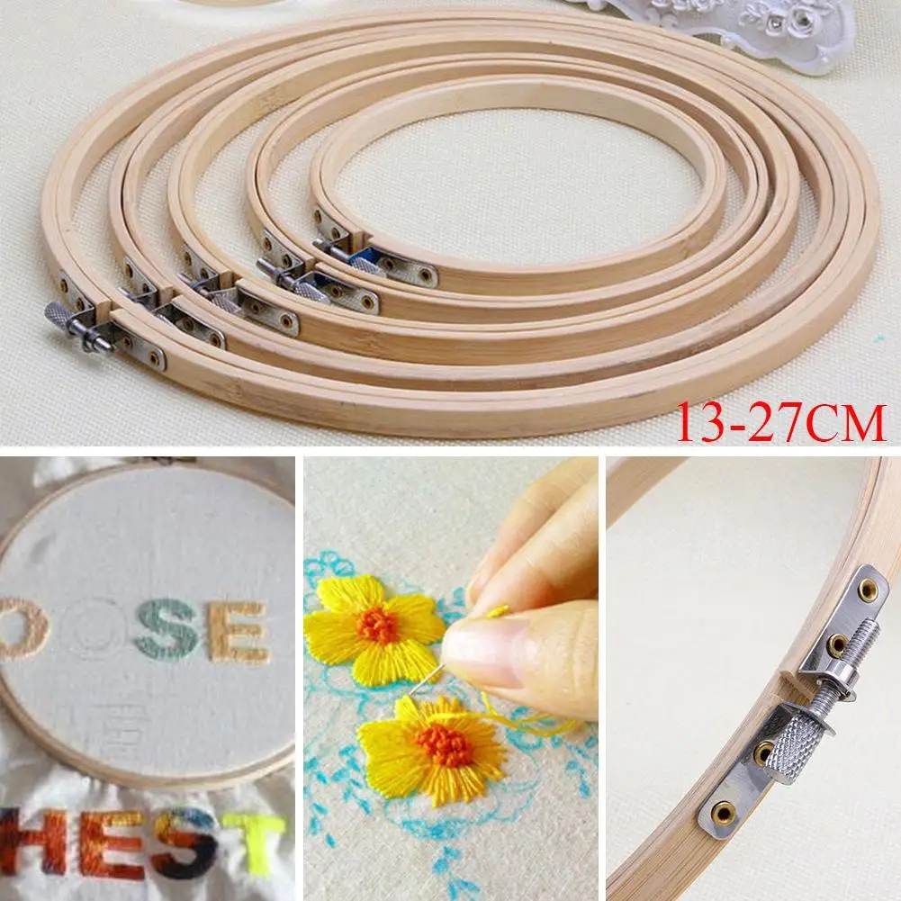 Buy 5 Size/set Bamboo Wooden Cross Stitch Machine