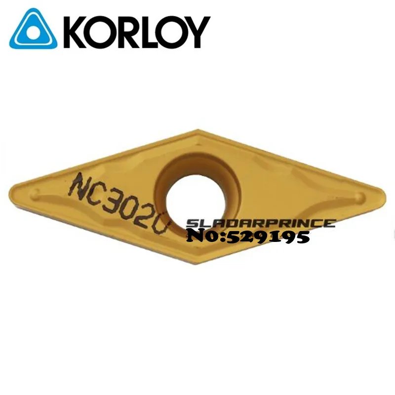 VCMT160404 HMP NC3020/VCMT160408 HMP NC3020,KORLOY carbide tip Lathe ...