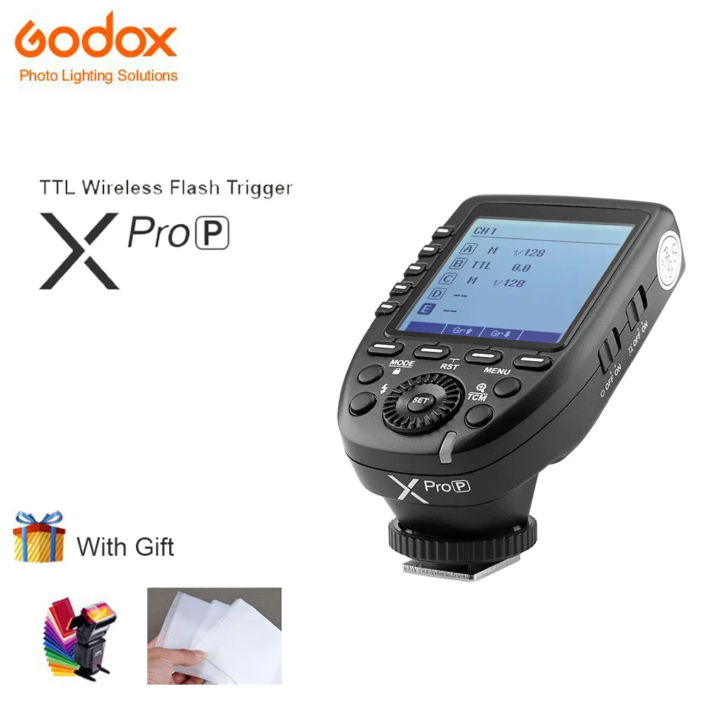 

In Stock Godox New XPro XPro-p Triggers TTL 2.4G Wireless 1/8000s HSS Triggers For PENTAX K-1 K-3II K70 K50 K-S2 Cameras