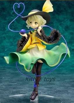 

Free Shipping TouHou Project Komeiji Koishi Action Figure Cute Komeiji Koishi Doll PVC ACGN figure Toy Brinquedos Anime 20CM