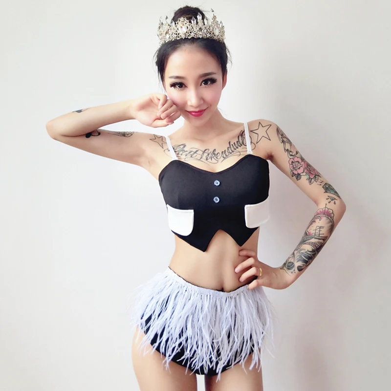 

Fashion Dance Costume For Women Sexy Dj Stage Wear Pole Dance Performance Clothing Nightclub Rave Clothes Ds Gogo Outfit DC1995