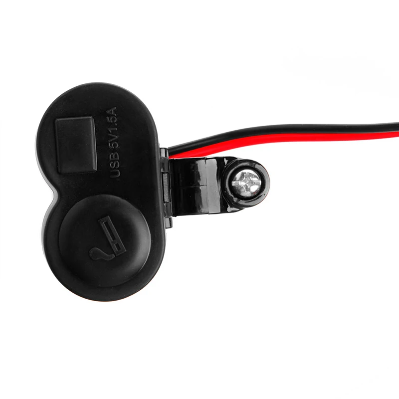 OOTDTY Автомобиль Мотоцикл Велосипед Водонепроницаемый прикуриватель USB Мощность зарядное гнездо Новинка