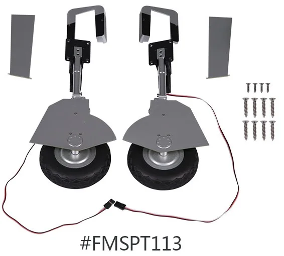 

Main Landing Gear System for FMS 1500mm P47 Razorback Scale RC Model FMS089
