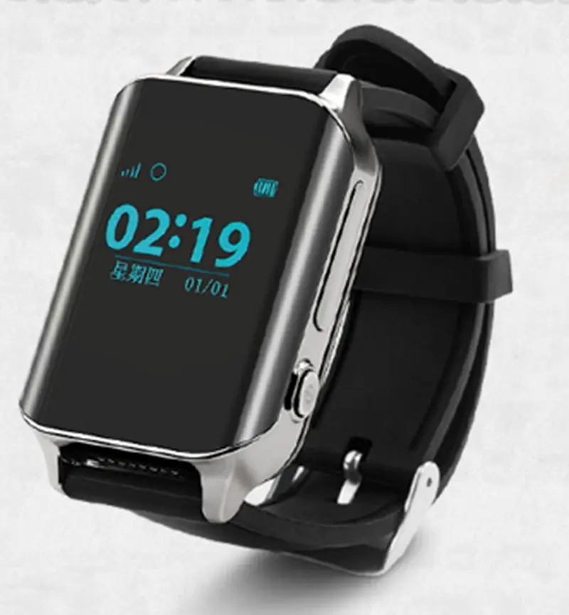 A16 GPS Health Elderly Smart Watch with Heart Rate Monitor Pill