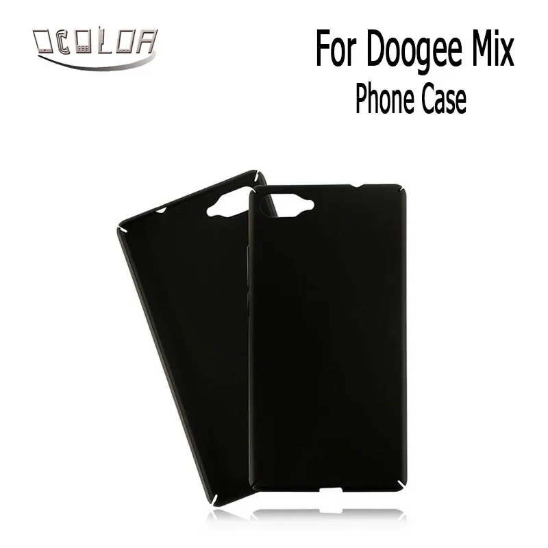 Ocolor Для Doogee Mix Серебряный пластиковый чехол для телефона противоударный защитный