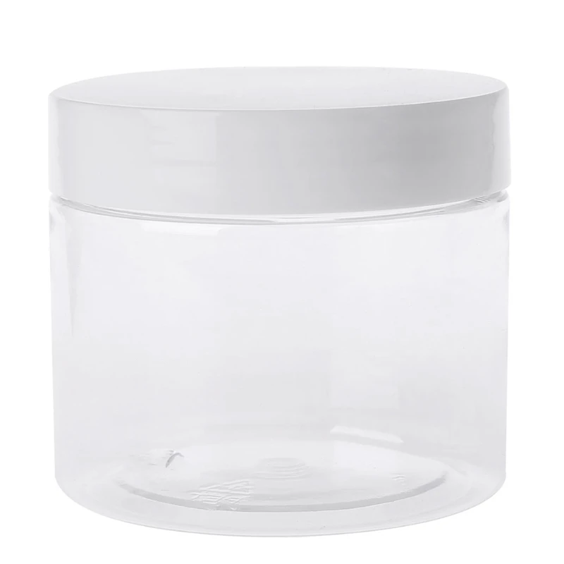 

150ml Transparent Container For Playdough Slime Clay Makeup Jar Cosmetic Pot Cream Bottle Nail Box Multi-function Organization