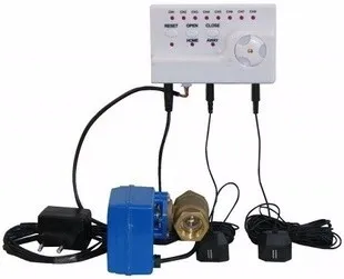 Detecção de Vazamento de Água do Sistema de Alarme para Casa Cabos de Sensor de Vazamento de Água de Inundação Wld-806 com 8pcs Inteligente Detector 6m 3 cable sensor