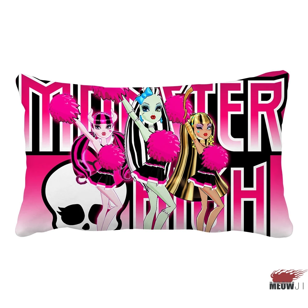 Monster High multi Размеры прямоугольник Пледы Наволочки - Цвет: B
