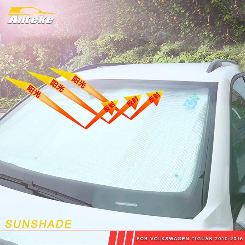 

ANTEKE Car Sunshade window Shelter for Volkswagen Tiguan 2010 2011 2012 2013 2014 2015 2016