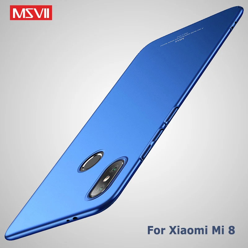

Xiaomi Mi8 Case Cover Msvii Silm Skin Coque For Xiaomi Mi 8 SE Pro Case Xiomi Mi 8 Pro Lite PC Cover For Xiaomi Mi8 Lite SE Case