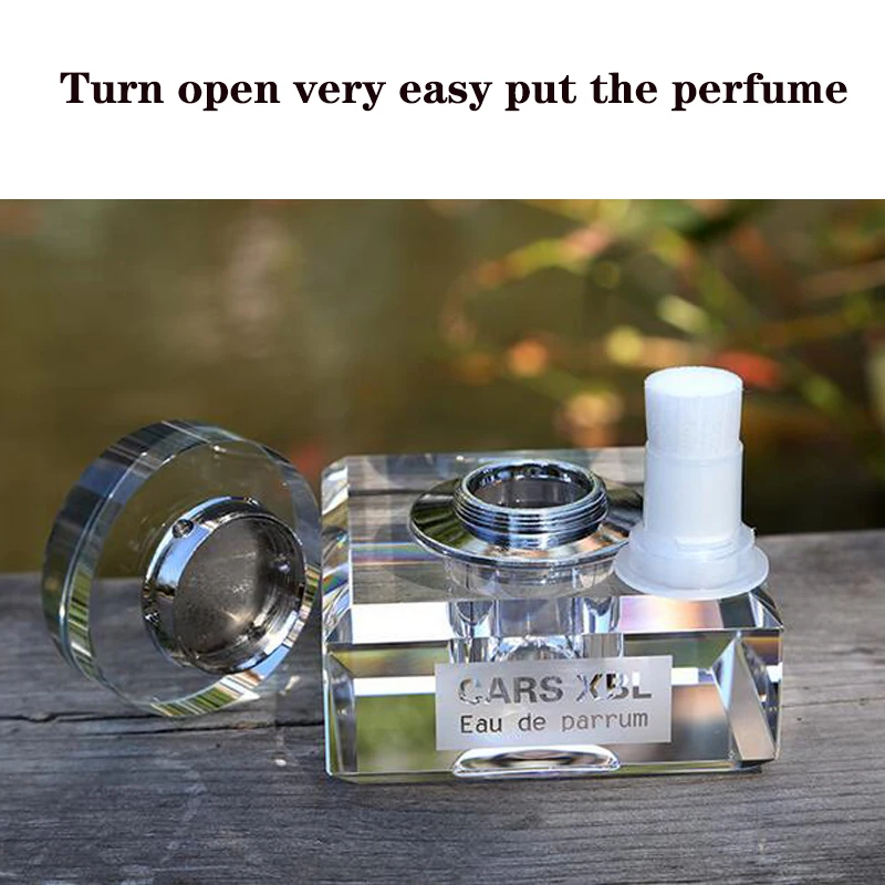  car decoration car perfume bottle seat Car Air Freshener Automobiles Perfume Crystal Material Capac