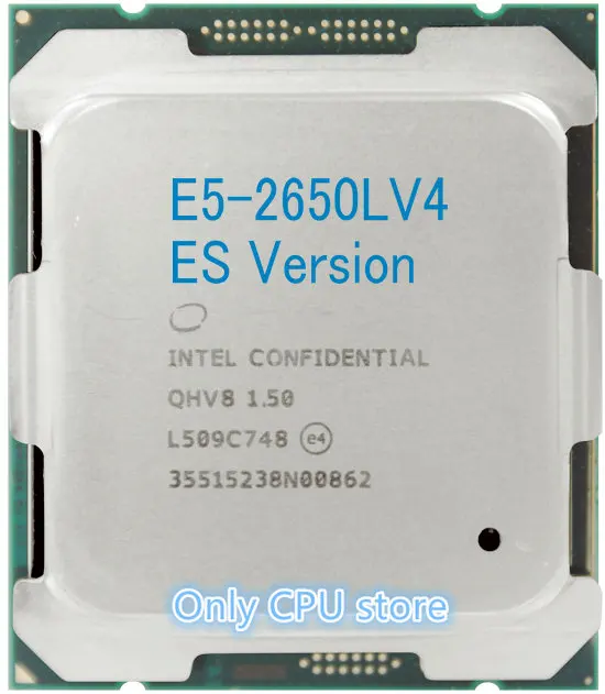 E5-2650LV4 Intel Xeon ES версии QHV8 E5 2650LV4 1,50 ГГц 12-жильная 30 Мб SmartCache E5-2650LV4 FCLGA2011-3