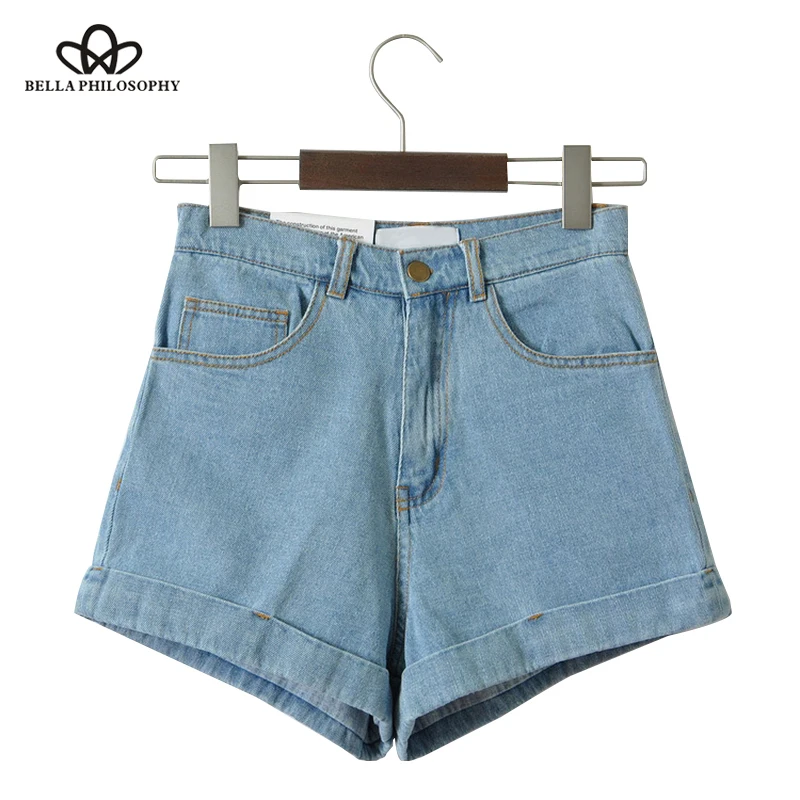 High Waist Denim Shorts for Women Vintage Sexy Brand Shorts Jeans Women Shorts Feminino Slim Hip Plus Size Wonder Store