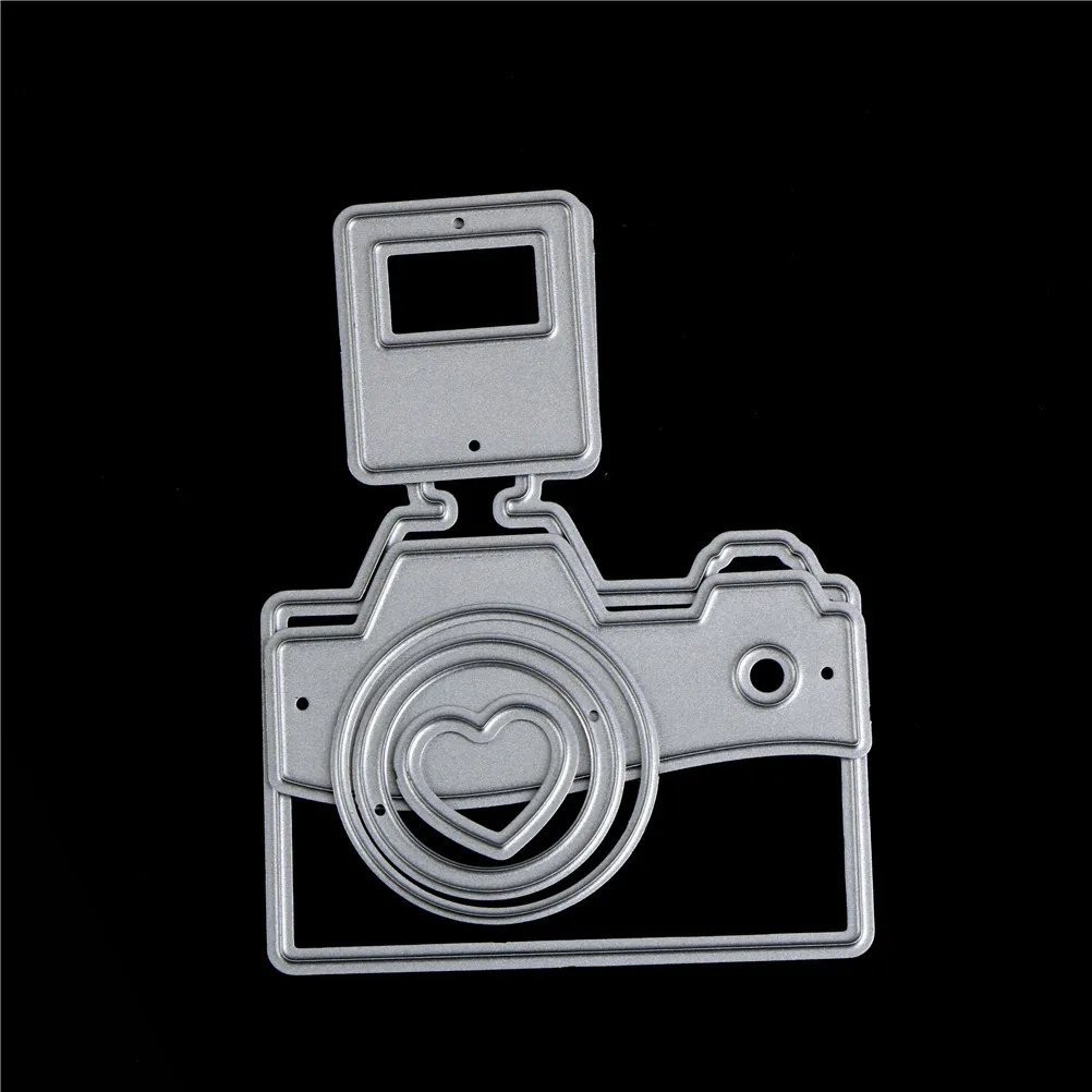 

Camera Metal Cutting Dies For DIY Scrapbooking Embossing Folder Card Making Paper Album Craft Decorative Templates