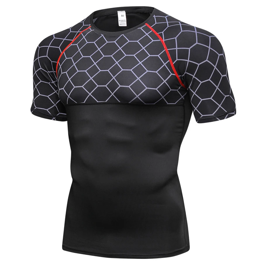 Мужские футболки 3D компрессионная Футболка спортивная футболка debardeur homme sans manche tranning rashgard camiseta masculina esportiva