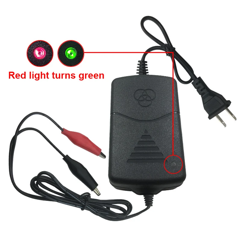 

12V Battery Charger Maintainer Amp Volt Trickle for Car Truck Motorcycle XR657