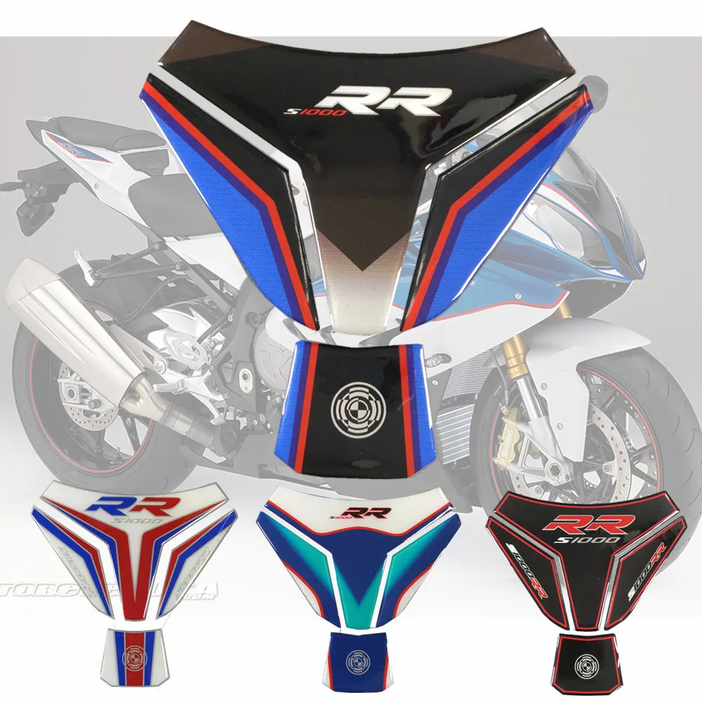 

3D Motorcycle Tank Pad Protector Sticker Motocross Racing Team Tankpad Case for BMW S1000 RR S1000RR S 1000