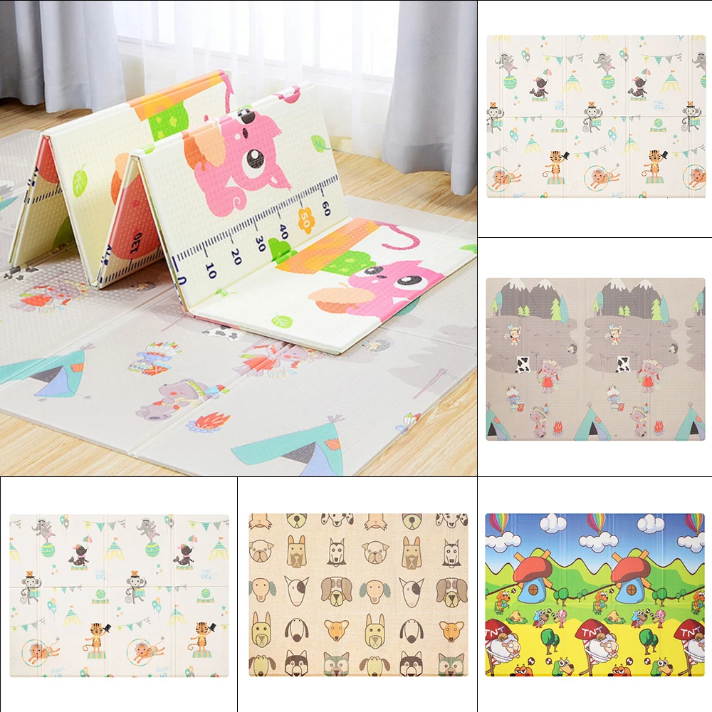 

Thickened Children's Rug Baby Play Mat XPE Developing Mat Baby Crawling Puzzles Kids Rug Puzzle Playmats Speelkleed 200*150cm