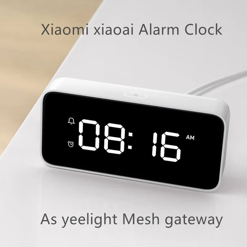 Xiao mi jia yeelight умная Свеча лампа, умная лампа, потолочный светильник, прожектор работает с yeelight Hub/шлюзом для mi home app - Цвет: xiaoai smart clock