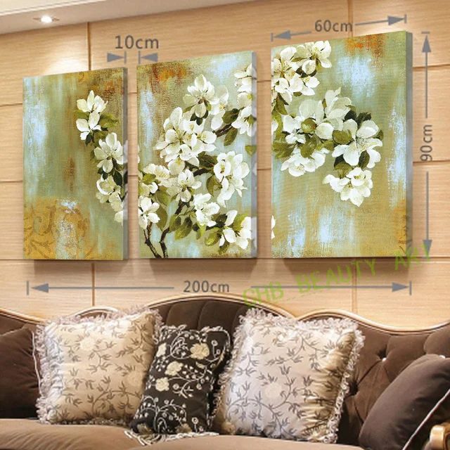 2017 The Le Blossom Wall Painting Hd Flower Home Decor Canvas 2017 The Le Blossom Wall Painting Hd Flower Home Decor Canvas Paintings Pictures For Living