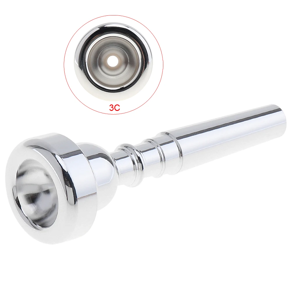 Compact size 3C Size Small Trumpet Mouthpiece Music Instrument Trumpet