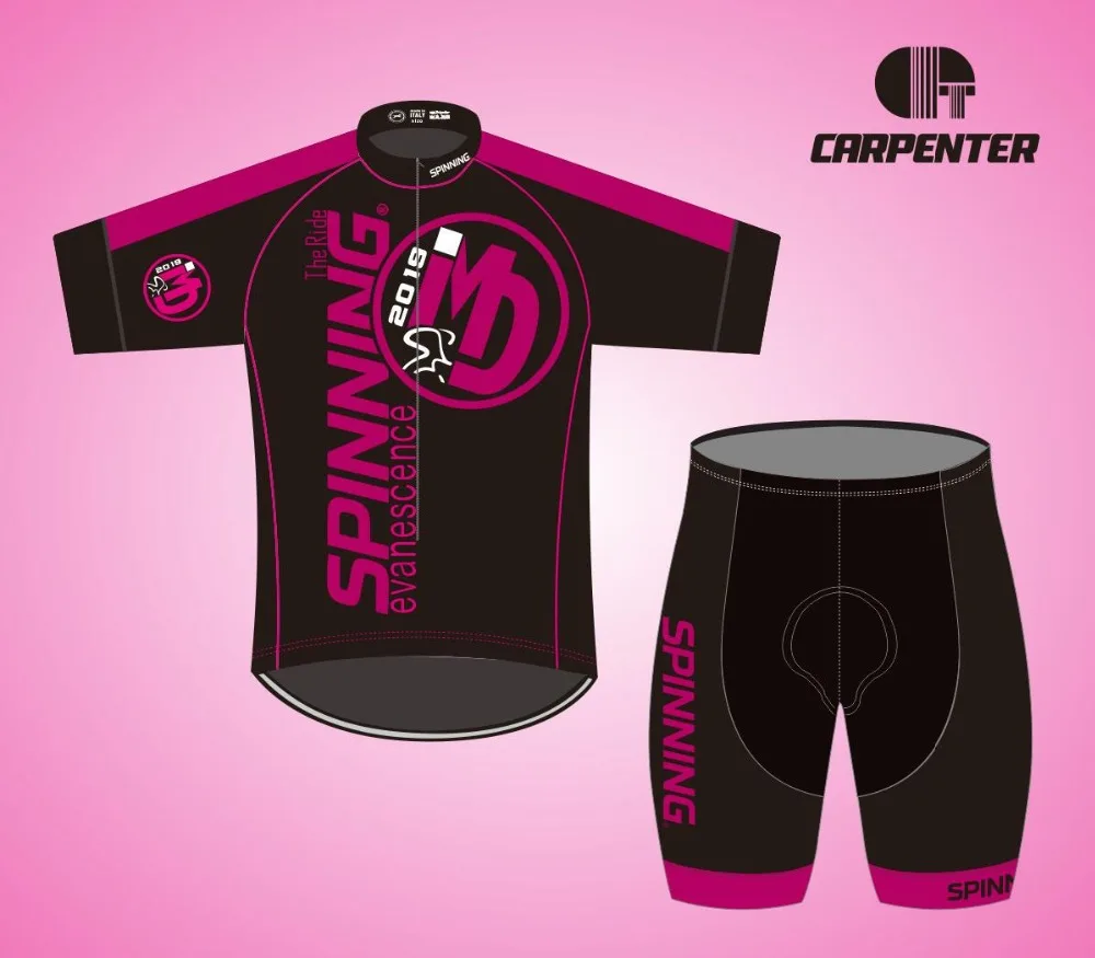 

SPINNING jersey WSSC Conference cycling jersey Purple red dynamic Fitness car clothes IMB evanescence Riding suit