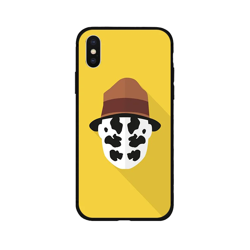 Watchmen Doctor Manhattan DC Rorschach мягкий силиконовый черный чехол для телефона iPhone 5 5S SE 6 6s 7 8 plus X Xs XR max