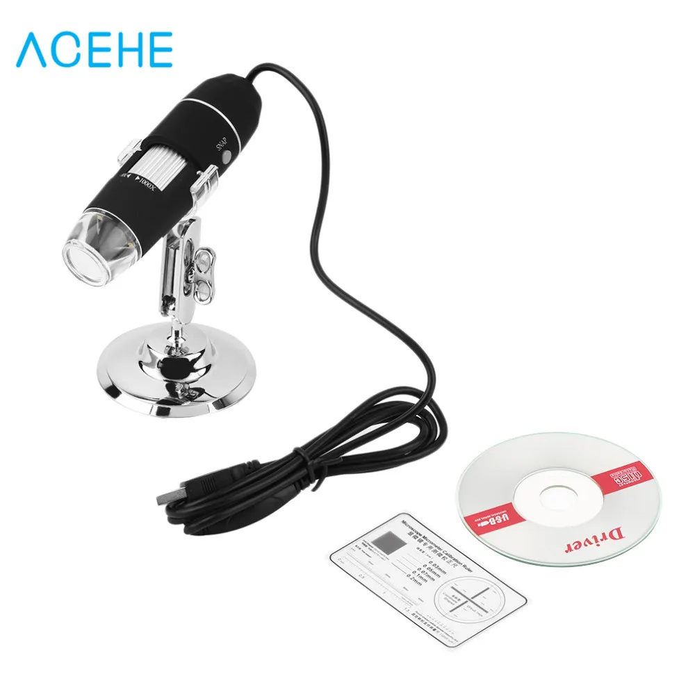 

New Mega Pixels 1000X 8 LED USB Digital Microscope Endoscope Camera Microscopio Magnifier Z P4PM