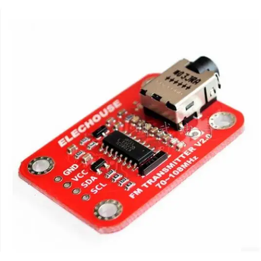 

Free Shipping 1pcs/lot FM Radio Transmitter Module radio station transmitter for arduino Best quality