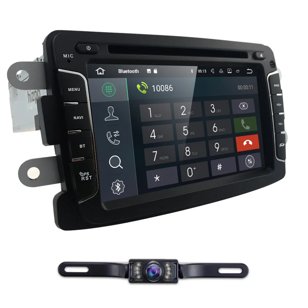 Android 7.1.1 автомобильный dvd плеер для Dacia/Sandero/Duster/Renault/Captur/Lada/Xray 2 Logan 7 дюймов ram 2G wifi gps