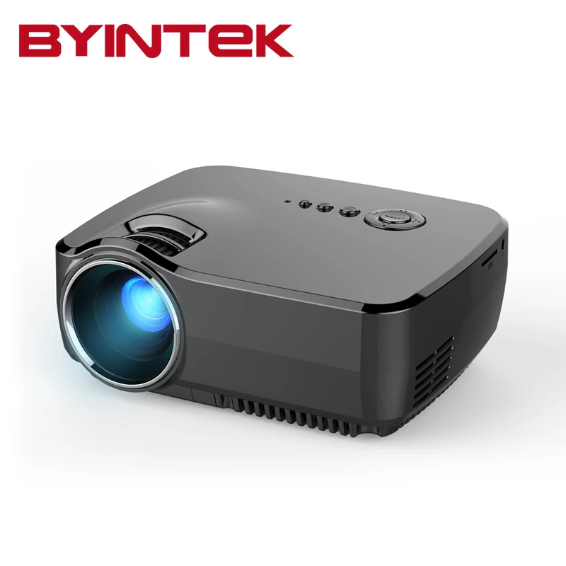  BYINTEK GP70 2016 AM01 New HD LED HDMI USB Video Digital Home Theater Portable HDMI USB LCD DLP Movie Pico LED Mini Projector 