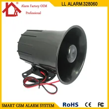 DC 12 V проводной громкий звуковой сигнал сирены на открытом воздухе с кронштейном для обеспечение домашней безопасности системы сигнализации системы безопасности дома