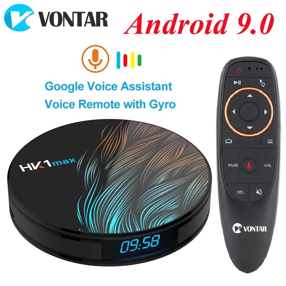 

Android 9.0 Smart TV Box HK1 MAX Quad Core 4K Set Top Box 2.4G/5G WiFi BT4.0 Media Player 4GB RAM 64GB 128GB PK A95X R3 H96 Max