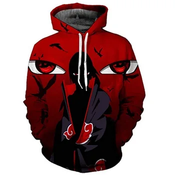

New large size 3D Hoodie Naruto anime Uchiha Itach men women Hoodies Sweatshirts 3d hoodie Sweatshirt for men